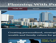 Tablet Screenshot of planningwithpurposeinc.com
